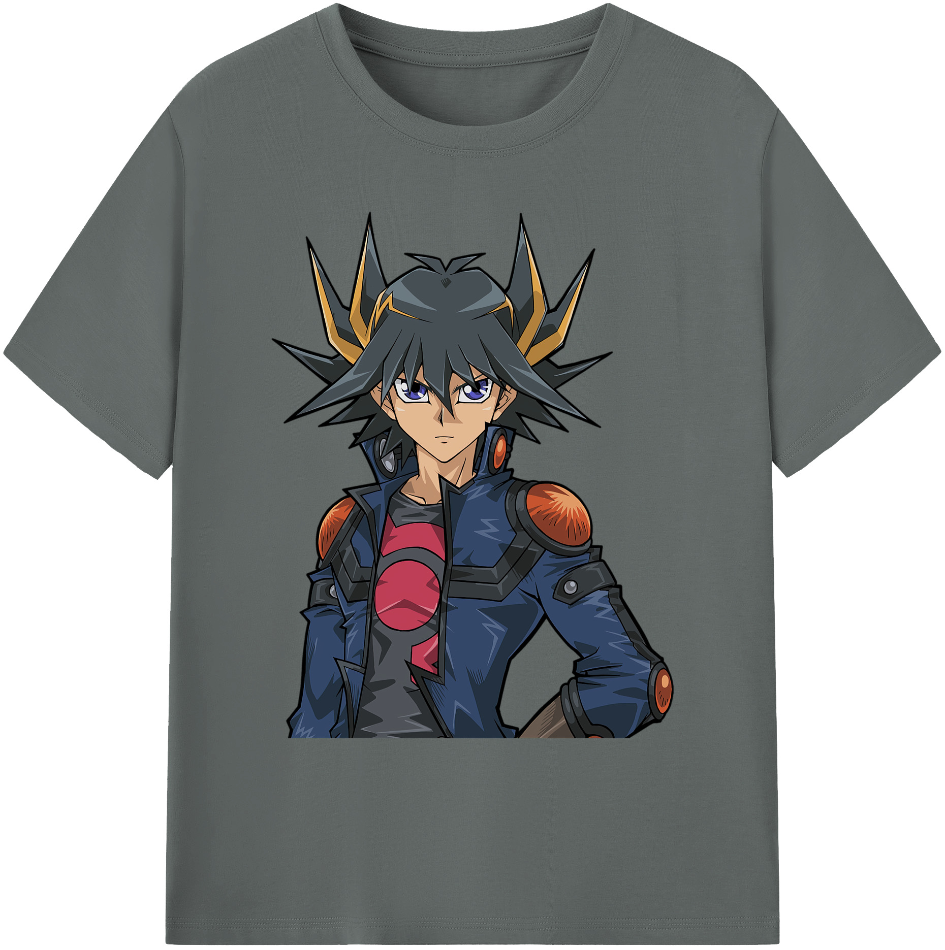 （画像用） 遊☆戯☆王 Yu-Gi-Oh! 綿100％ メンズ半袖Tシャツ｜肌触りやわらか＆通気性